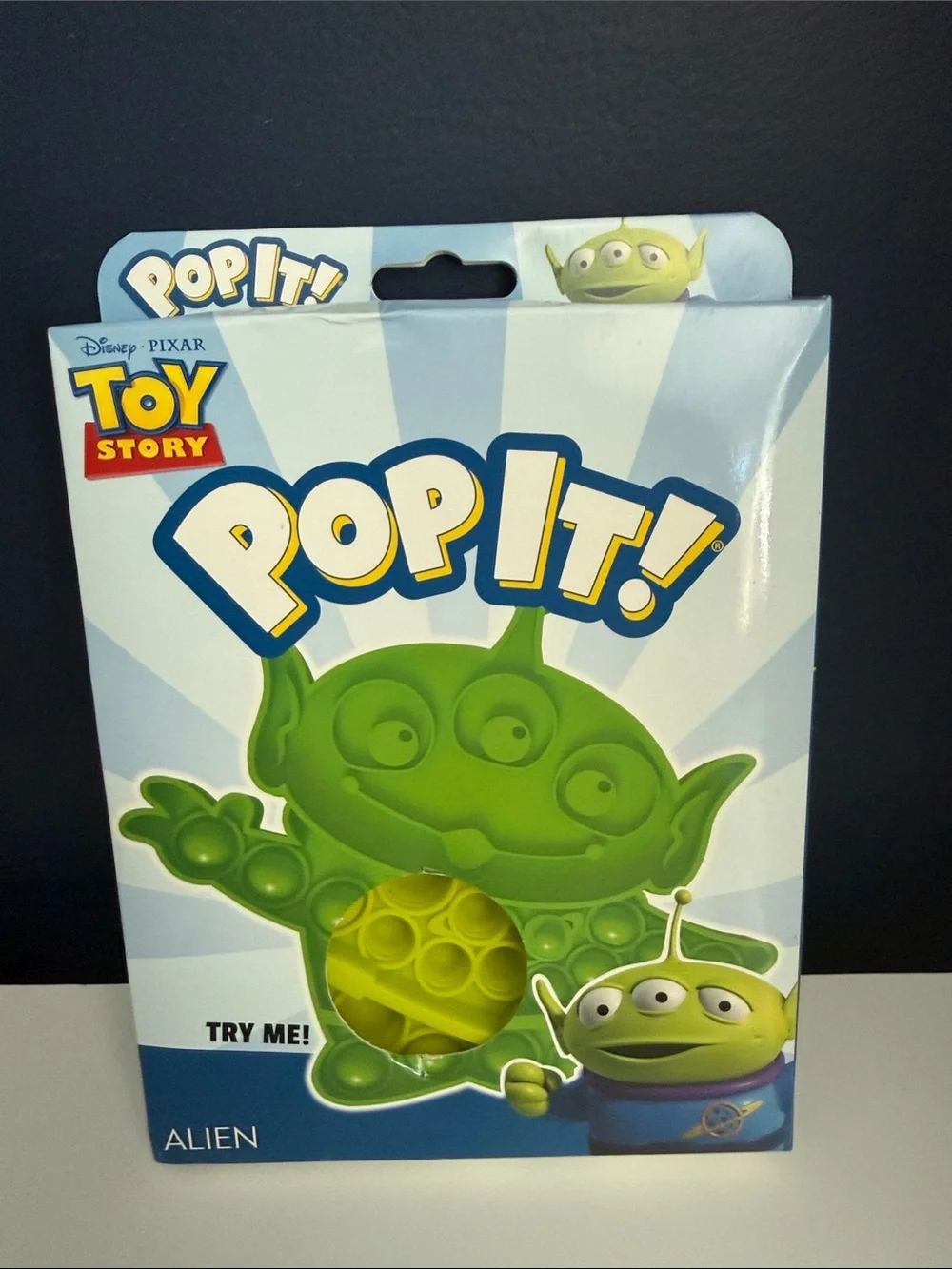 Disney Toy Story Green Alien Pop It! Fidget Toy
